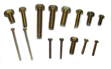 Brass Hex Bolts Manufacturer Supplier Wholesale Exporter Importer Buyer Trader Retailer in Mumbai Maharashtra India